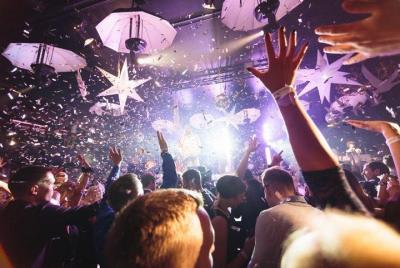 Riga Nightclub Entry, Q-Jump,Table and Bottle