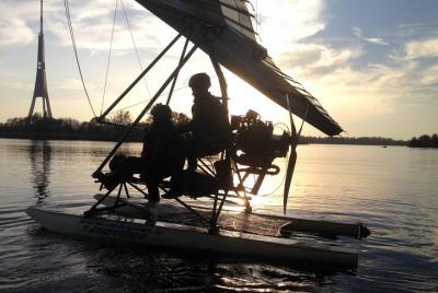 Bike n Bike n' Fly - Ultimate Hang glider flight experience in Riga