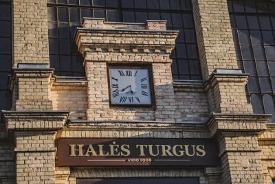 Snacks and bites in Vilnius local market Snacks and bites in Vilnius local market