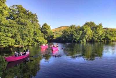 Easy cycling tour from Kjafasan to Pogradec - departure from Ohri