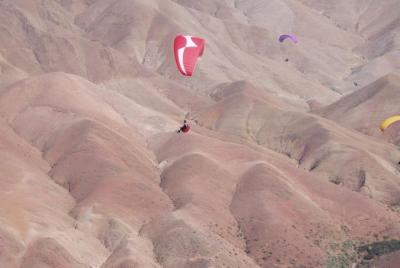 Marrakech paragliding at Agafay Desert