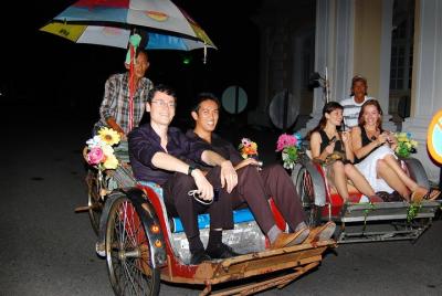 Penang Night Tour including Trishaw Ride & Dinner Penang Night Tour including Trishaw Ride & Dinner