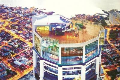 THE TOP Komtar Penang Admission Ticket with Rainbow Skywalk THE TOP Komtar Penang Admission Ticket with Rainbow Skywalk