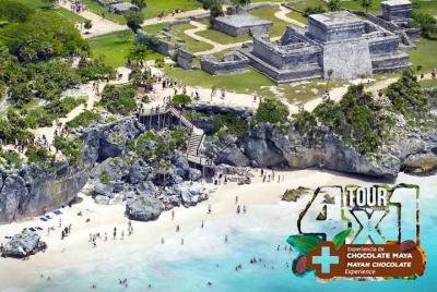 4X1 Tulum and Coba with Cenote, Playa del Carmen and Aldea Maya 4X1 Tulum and Coba with Cenote, Playa del Carmen and Aldea Maya