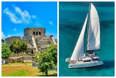 2-Day Combo: Isla Mujeres Sailing And Tulum Mayan Ruins