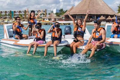 Speedboat Adventure in Nichupte Lagoon from Cancun 