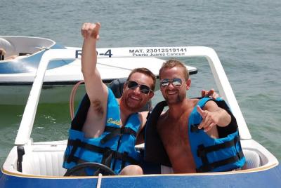Cancun Adventure Tour: Drive Your Own Speedboat