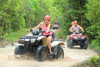Adrenaline rush with ATV Adrenaline rush with ATV's ( Shared) Zipline and Cenote in Rivier