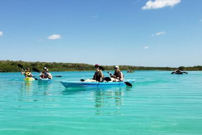 Bacalar Seven Color Lagoon and Kayak Adventure from Costa Maya Bacalar Seven Color Lagoon and Kayak Adventure from Costa Maya