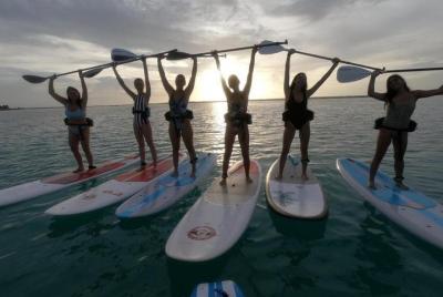Stand Up Paddle Tour & Beach day combo! Free transportation, priv