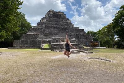 Ancient Chacchoben Mayan Ruins from Costa Maya  Ancient Chacchoben Mayan Ruins from Costa Maya