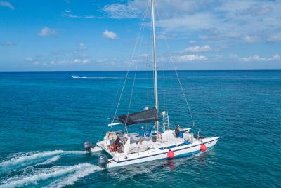 Catamaran Snorkeling to El Cielo and Beach Break Catamaran Snorkeling to El Cielo and Beach Break