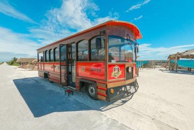 Punta Sur & Beach Experience by Classic Trolley  Punta Sur & Beach Experience by Classic Trolley