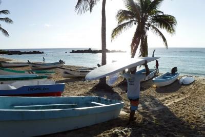 Paddleboard, snorkel and Surf Jeep Tour in Cozumel Paddleboard, snorkel and Surf Jeep Tour in Cozumel