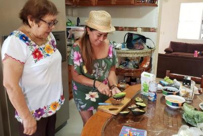 Traditional Family Kitchen in Cozumel 