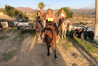 Horseback ride on the beach and Puerto Nuevo Lobster / Rosarito