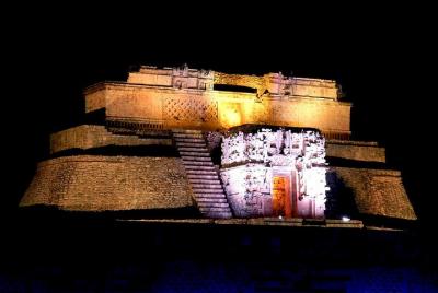 Uxmal Light and Sound Show from Merida