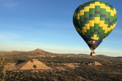 Full-Day Teotihuacan Hot Air Balloon Tour from Mexico City