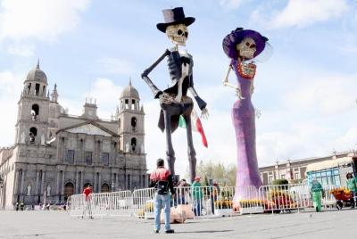 Day of the Dead in Feria del Alfenique Toluca Day of the Dead in Feria del Alfenique Toluca