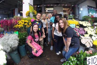 Flowers and Fruits - Local Mexican Market Experience