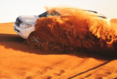 Abu Dhabi: 7-Hours Desert Safari with BBQ, Soft Drink, Camel Ride Abu Dhabi: 7-Hours Desert Safari with BBQ, Soft Drink, Camel Ride