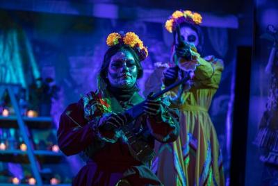 "La Llorona" Night Show on board a floating boat in Xochimilco