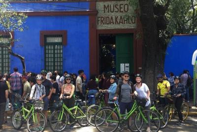 Mexico City Bike Tour: Coyoacan and Frida Kahlo Museum ENTRANCE I Mexico City Bike Tour: Coyoacan and Frida Kahlo Museum ENTRANCE I