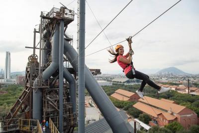 Canopy and Horno3 in Parque Fundidora