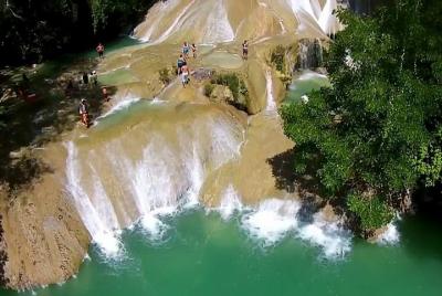 From Palenque Tour to Roberto Barrios Waterfall with transfer to  From Palenque Tour to Roberto Barrios Waterfall with transfer to