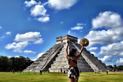 Discover the MAGIC of Chichén Itzá, a SUPER cenote and the coloni Discover the MAGIC of Chichén Itzá, a SUPER cenote and the coloni