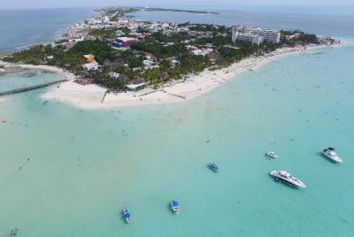 Adventure Catamaran to Isla Mujeres with Snorkel,Buffet,Open Bar 