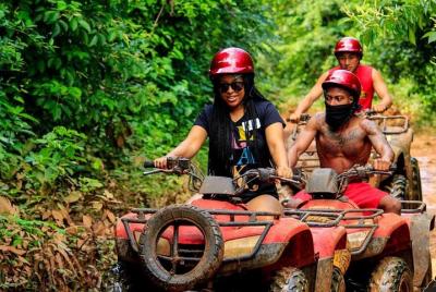 Atv Cancun (cenote, Ziplines, Lunch And Transfer Included) 
