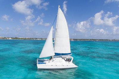 Catamaran Sailing & Snorkeling Experience Isla Mujeres from Playa Catamaran Sailing & Snorkeling Experience Isla Mujeres from Playa