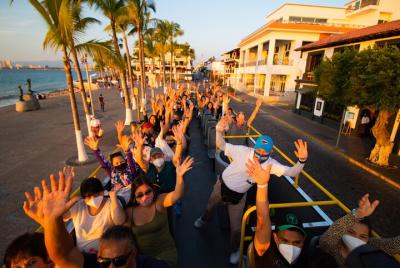 Hop On Hop Off Tour with Free Stops in Puerto Vallarta Hop On Hop Off Tour with Free Stops in Puerto Vallarta