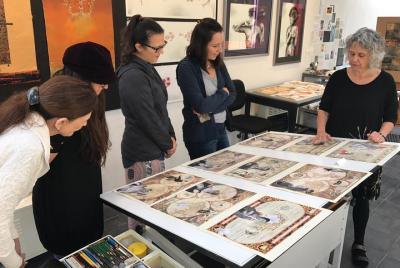 Art tour through artists Art tour through artists' workshops around San Miguel de Allende