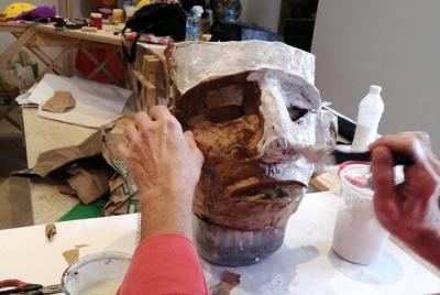 Paper Mache Class with an Artisan  Paper Mache Class with an Artisan
