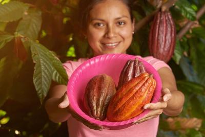  raw honey and chocolate with vegan or organic food