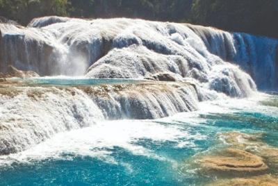 Agua Azul to Palenque City though Misol-Há Full-Day Tour Agua Azul to Palenque City though Misol-Há Full-Day Tour