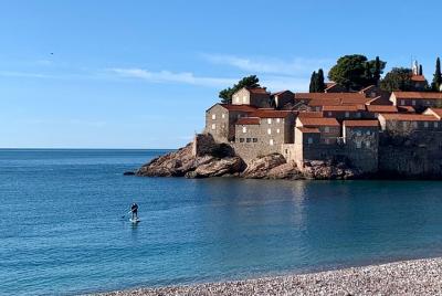 Private Standup Paddle Experience to Sveti Stefan Island Private Standup Paddle Experience to Sveti Stefan Island