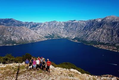 Hiking Vrmac peninsula with panoramic view on Kotor bay Hiking Vrmac peninsula with panoramic view on Kotor bay