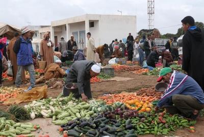 Typical Market Day in Ida Ogourd. Typical Market Day in Ida Ogourd.