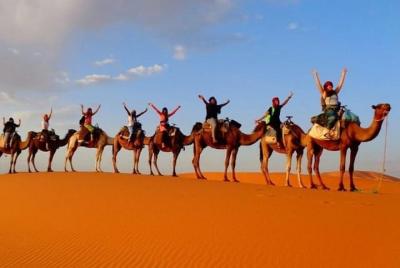 1 Night in luxury tent camp glamping in the desert of Merzouga 1 Night in luxury tent camp glamping in the desert of Merzouga