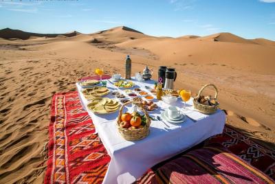 M’Hamid: Overnight in luxury desert camp with Camel Ride, meals & sandboarding M’Hamid: Overnight in luxury desert camp with Camel Ride, meals & sandboarding