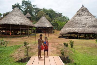 Colon Panama: Embera Indians and Miraflores Locks Colon Panama: Embera Indians and Miraflores Locks