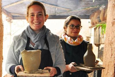 Pottery, discovery workshop in Marrakech