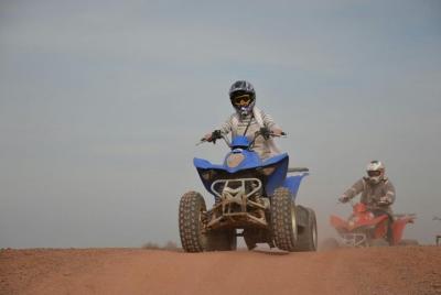 Quad Biking with Moroccan hammam and massage for half day