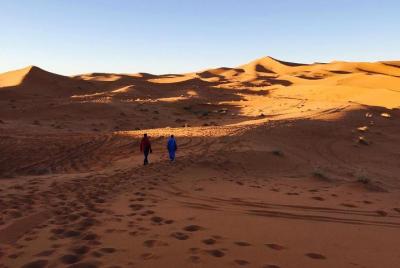 Trekking Walk For Two Nights In Erg Chebbi Desert With Local Guide All included. Trekking Walk For Two Nights In Erg Chebbi Desert With Local Guide All included.