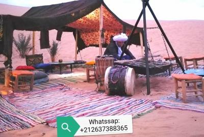  1 overnight Camel Trek in Merzouga Desert