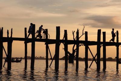 U Bein Bridge Sunset Cycling Day Tour from Mandalay U Bein Bridge Sunset Cycling Day Tour from Mandalay