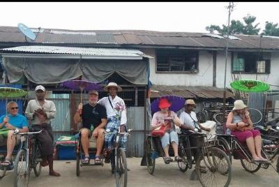 Explore Private Rural Village Adventure by Trishaw Ride Explore Private Rural Village Adventure by Trishaw Ride